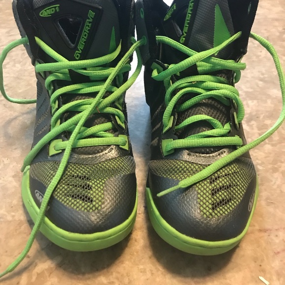 And1 boys high top shoes - Picture 3 of 4